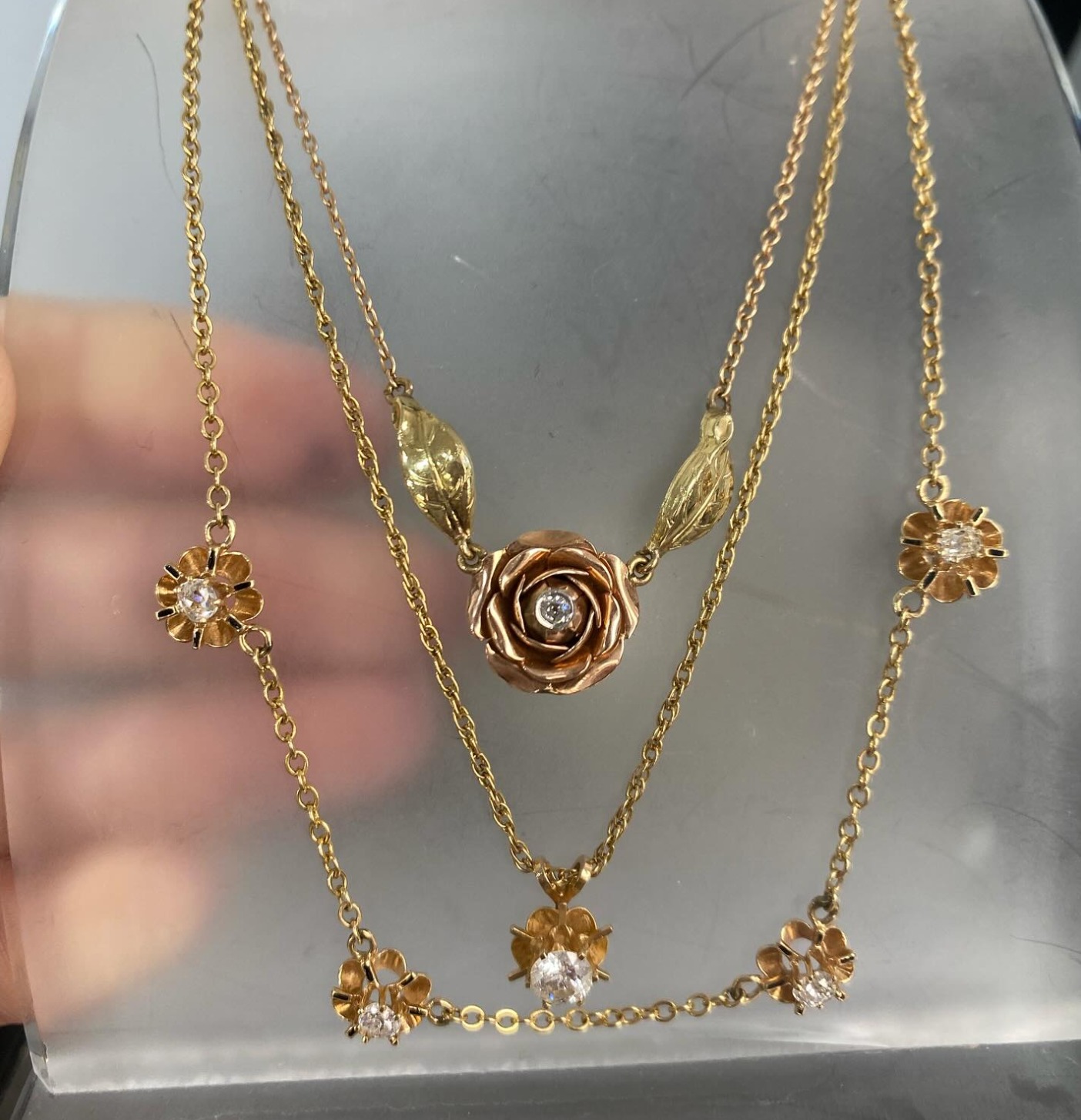 Discover the Story Behind This Floral Vintage-Inspired Gold Keepsake - diamonds new orleans
