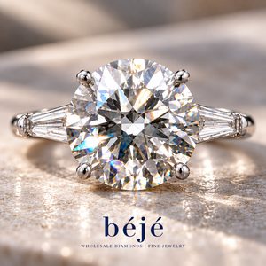Engagement Rings in Metairie How Side Stones Change the Look - engagement rings in metairie - beje wholesale diamonds