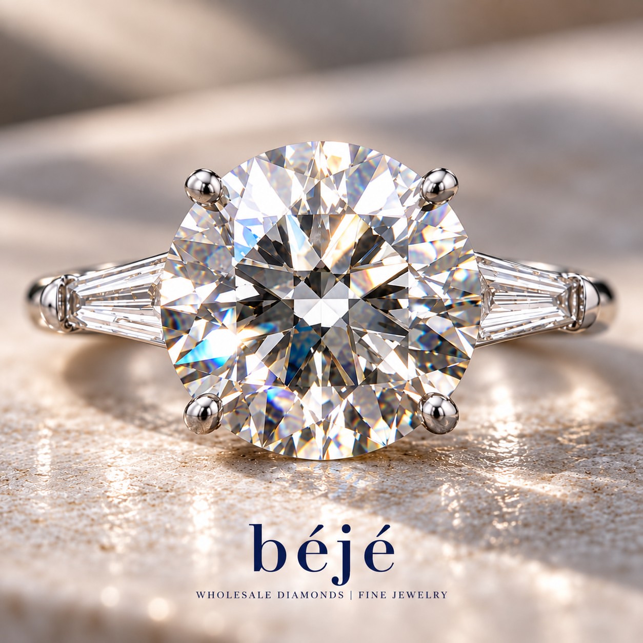 Engagement Rings in Metairie How Side Stones Change the Look - engagement rings in metairie - beje wholesale diamonds
